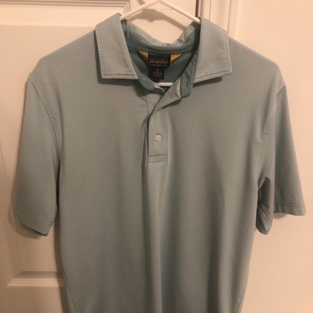Brooks Brothers striped polo